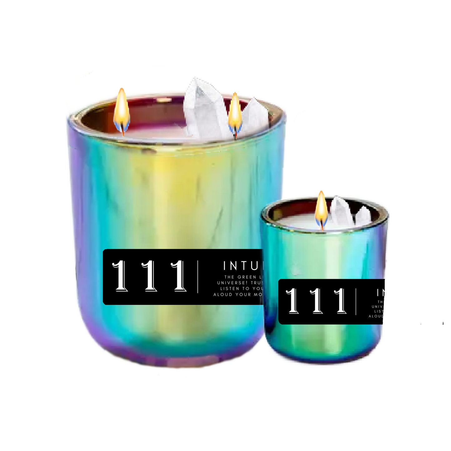 111 Angel Number Candle – Intuition & Insight Aromatherapy Candle