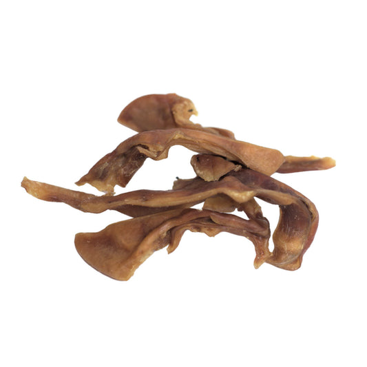 All-Natural Pig Ear Slivers/Strips Dog Treats 1lbs