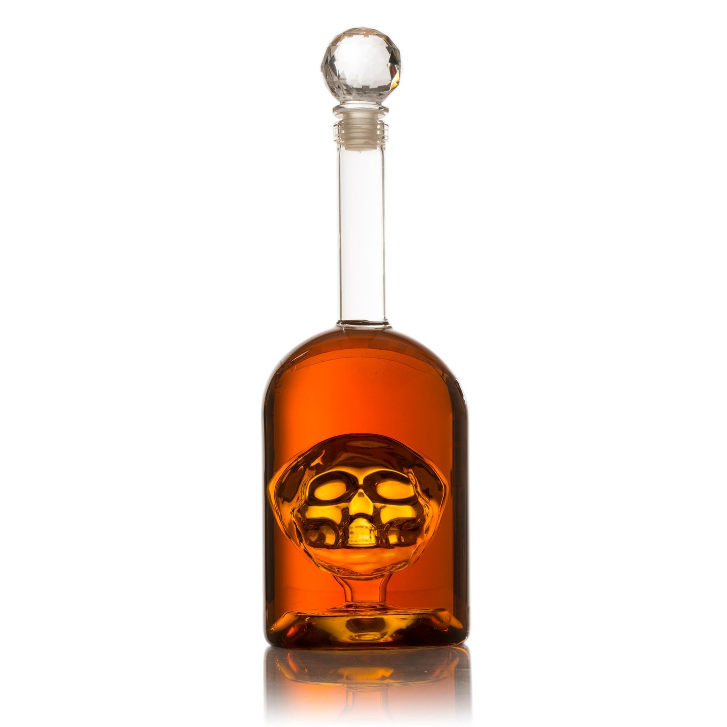 Decanter with Skull in Bottle 750ml