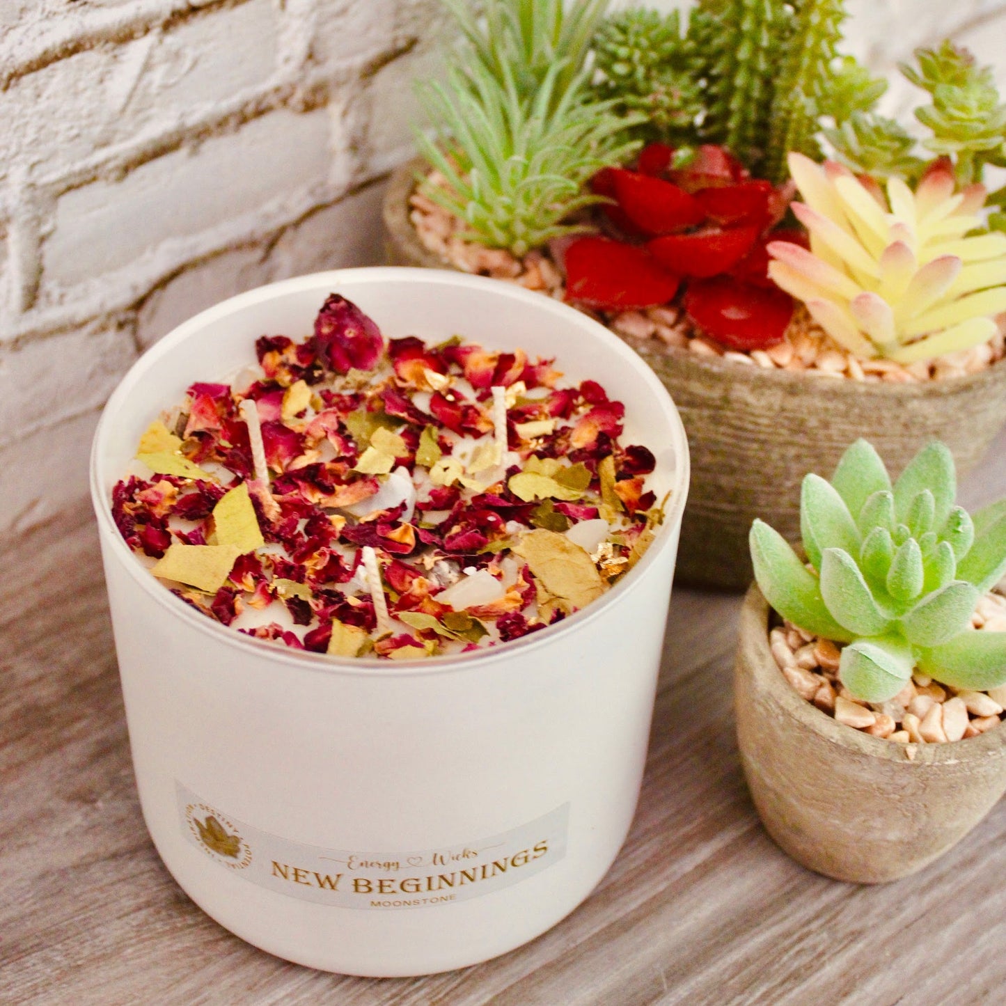 New Beginnings Intention Candle – Fresh Start Energy for Manifestation