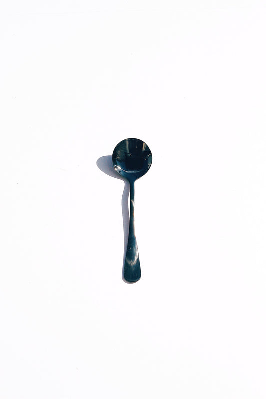 The Big Dipper: Goth Black Umeshiso Cupping Spoon