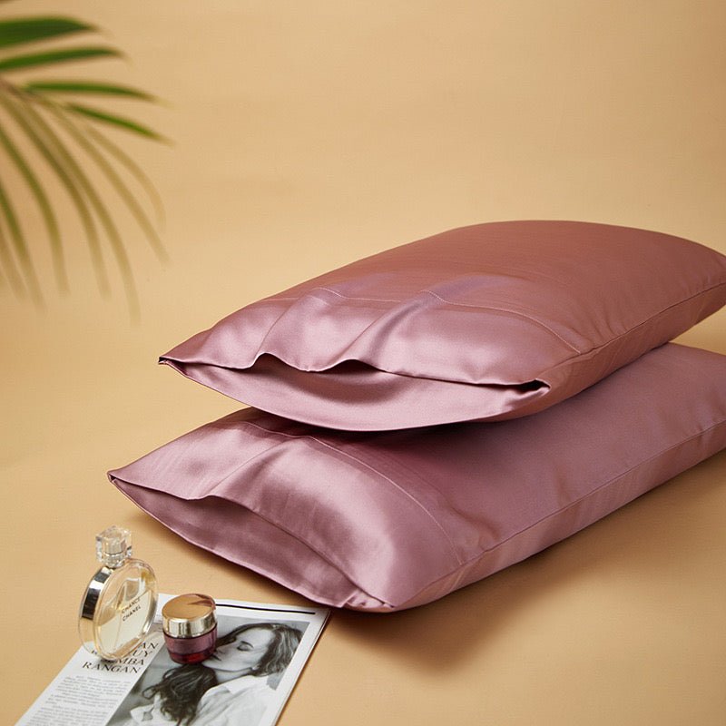 6A Grade Organic Mulberry Silk Pillowcase – 30 Momme Pure Silk for Skin & Hair
