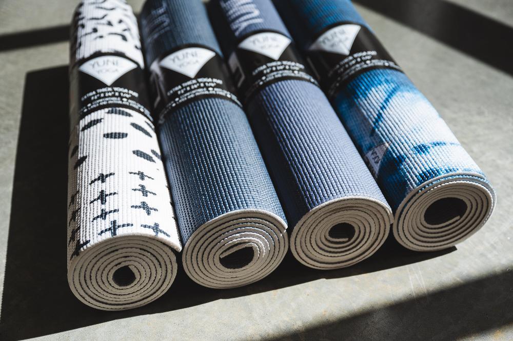 Yoga Mat | 6mm Lightweight | Blue Moon | Non-Slip | Eco Friendly | Yune Yoga | Alpha Centurion - Yune Yoga