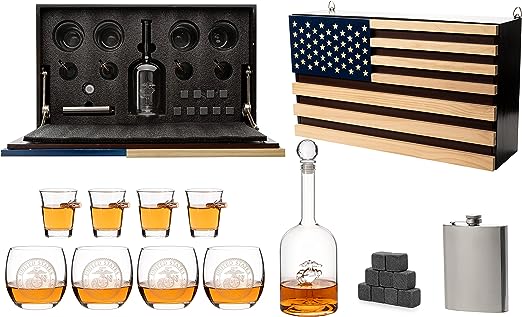 Marine Whiskey Deluxe Gift Set