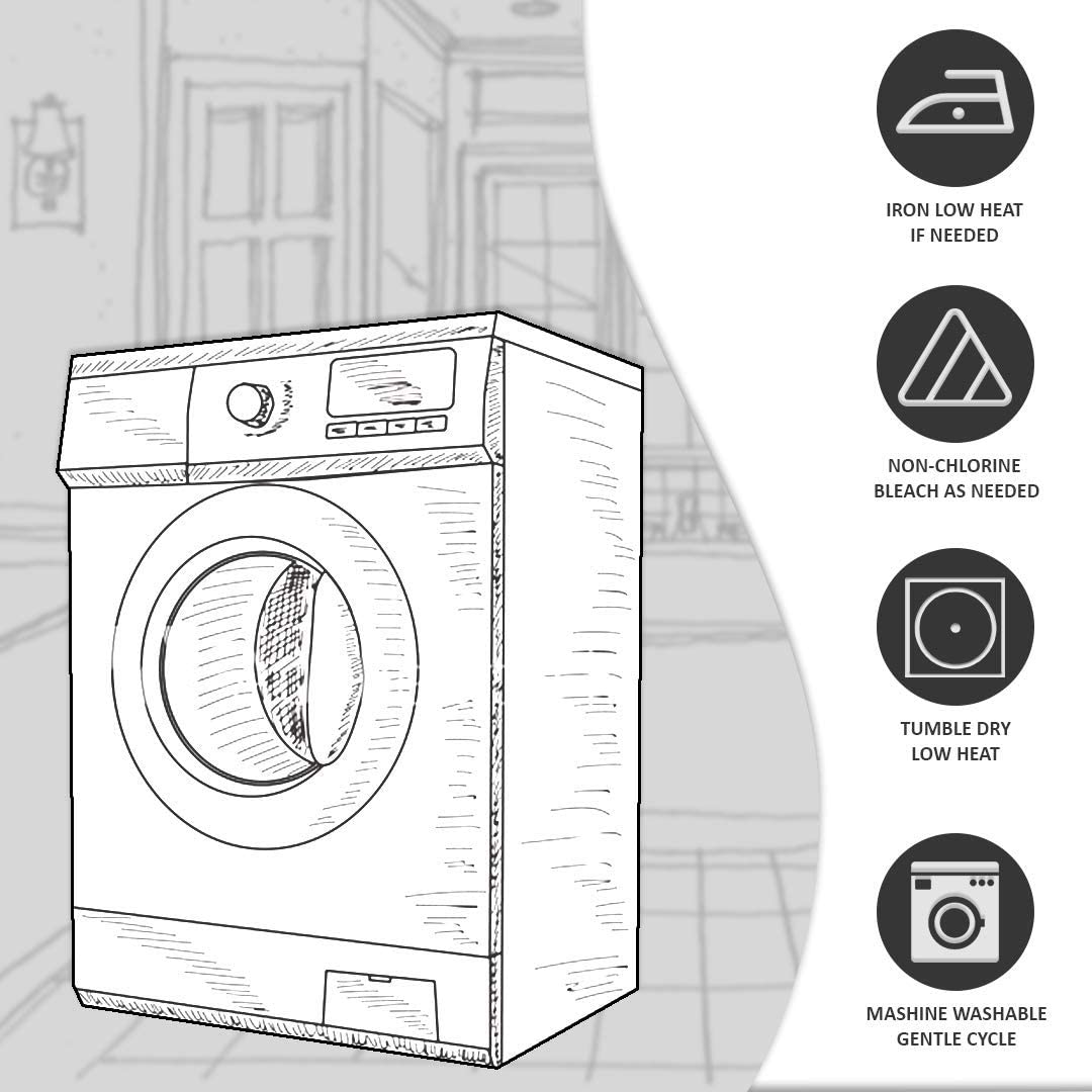 Corner Play Heavy Duty Shower Curtain – 72" x 72" with 12 Grommets & Hooks