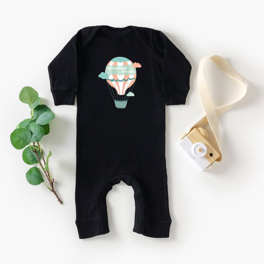 Adventure Awaits Clouds Baby Romper