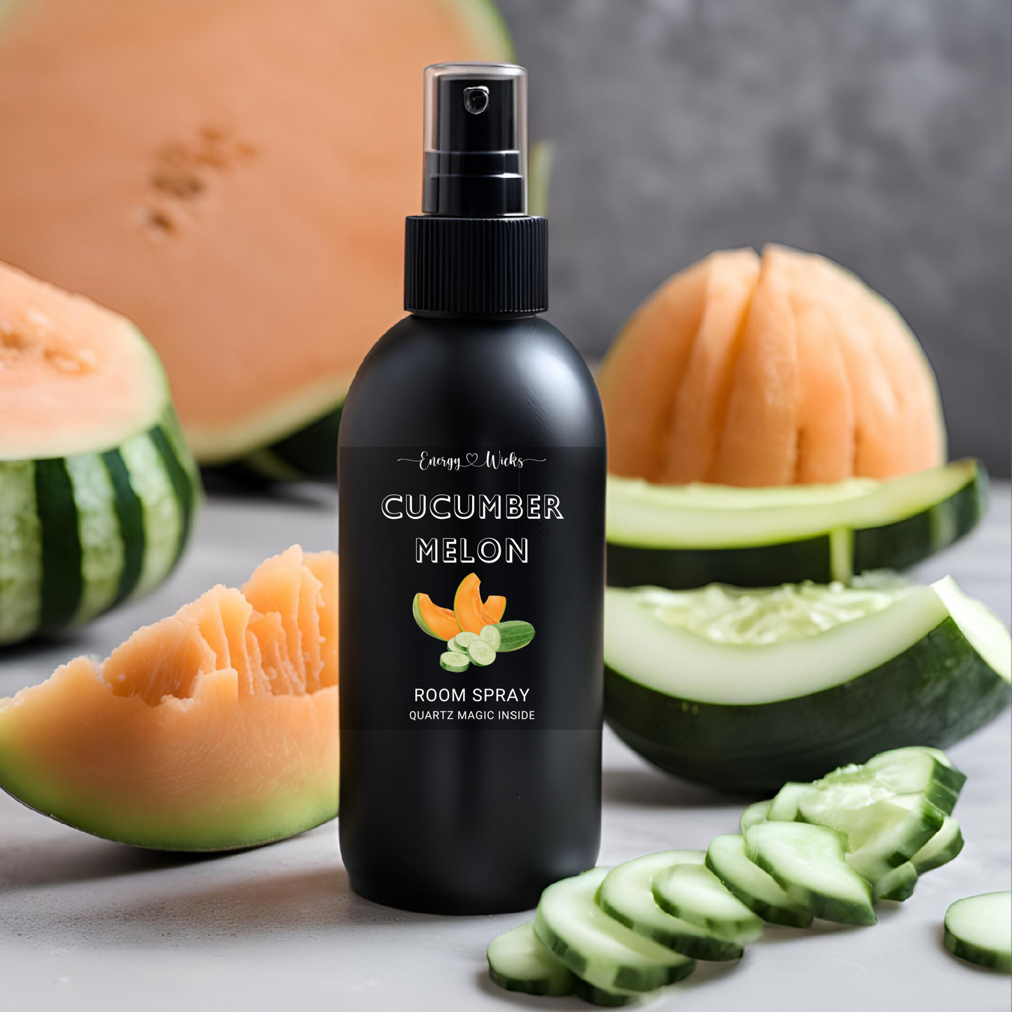 Cucumber Melon Room Spray – Fresh & Fruity Linen and Room Mist
