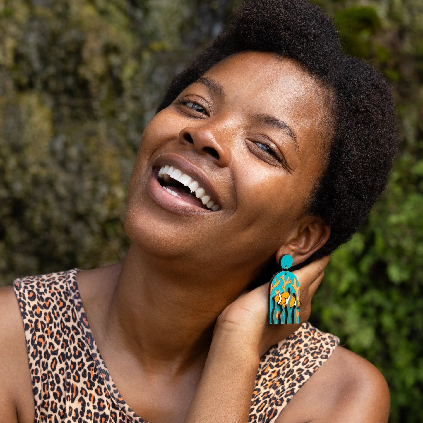 Clownfish Statement Earrings – Fun & Ocean-Inspired Bold Jewelry