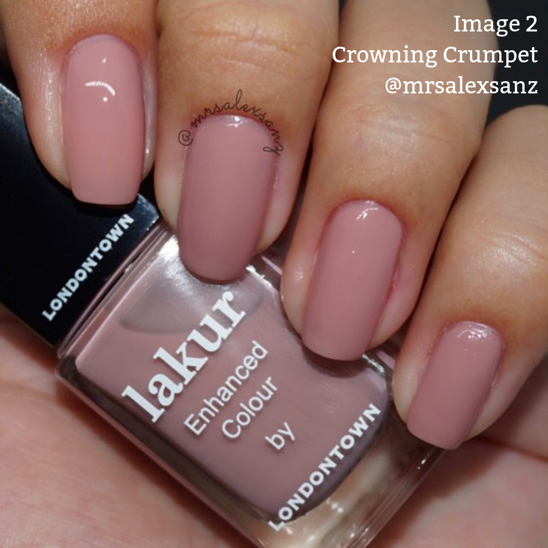 Glossy Long-Wear Nail Polish – Crowning Crumpet Shade