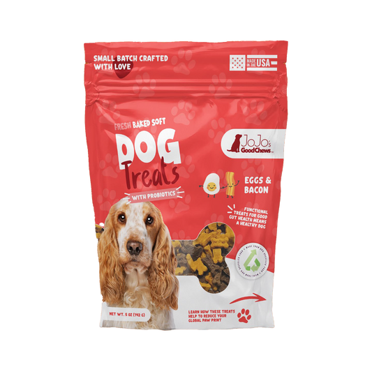 Fresh Baked Eggs and Bacon Soft Dog Chew Treats 2 Pack