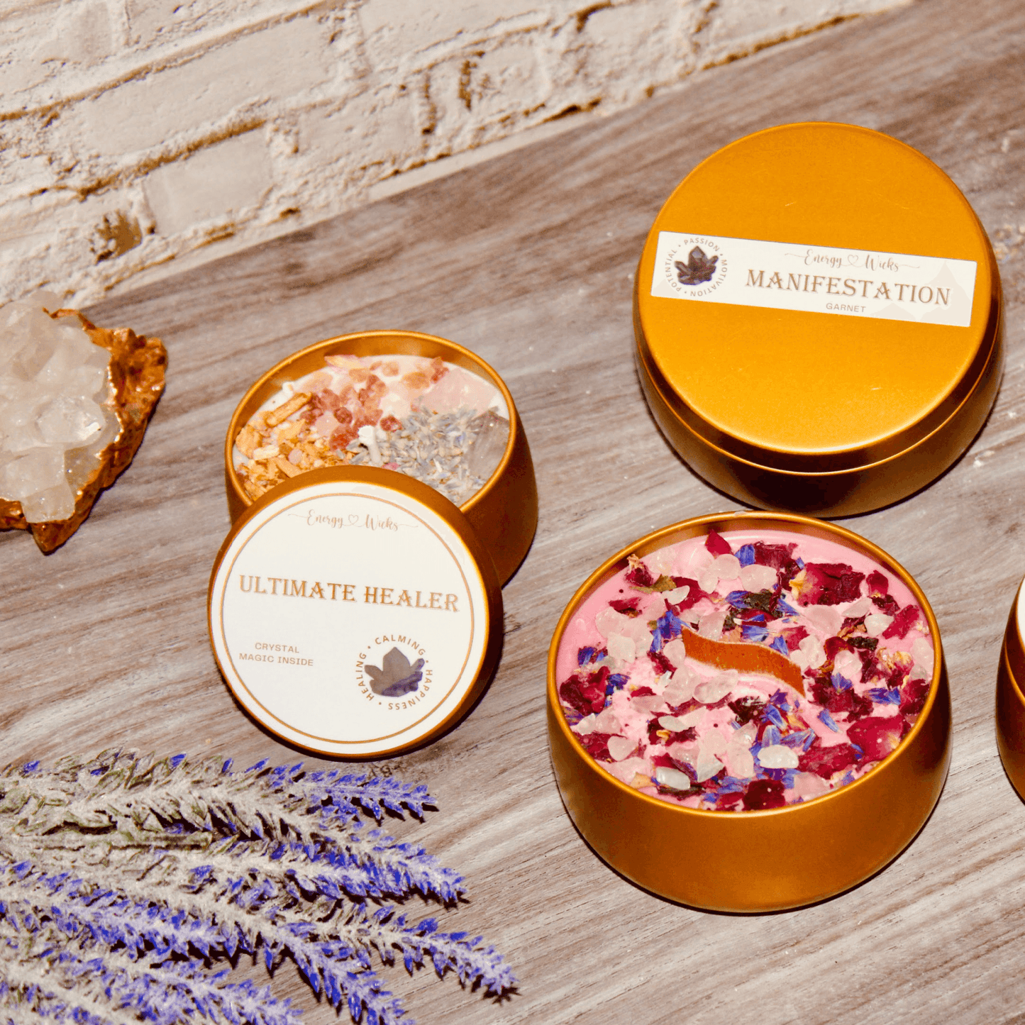 Manifestation Bonfire Candle – Scented Candle for Positive Energy