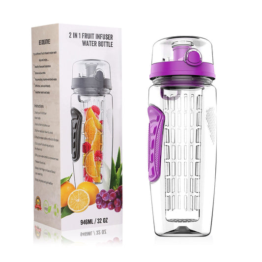 Infusion Water Bottle Purple