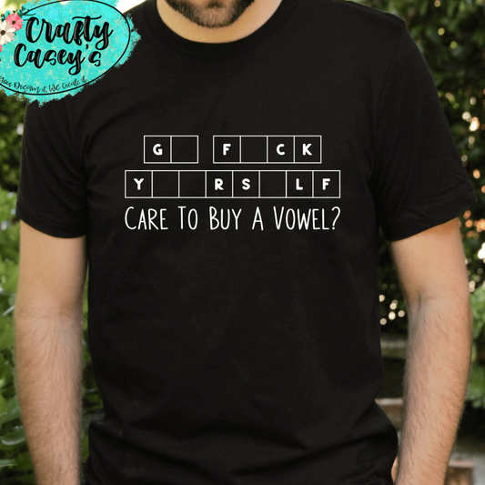 Care To Buy A Vowel T-shirt