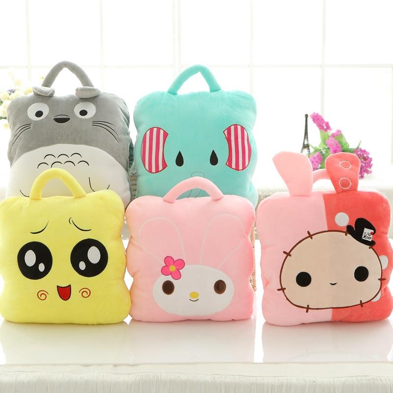 Versatile Plush Blanket and Pillow by Plushy Planet