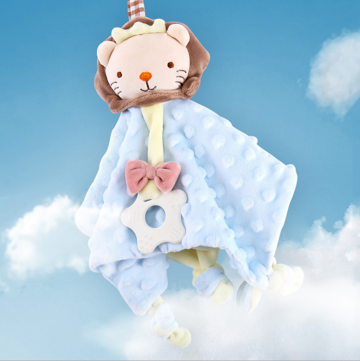 Cozy Cartoon Plush Baby Blanket – Ultra-Soft & Adorable Nursery Must-Have