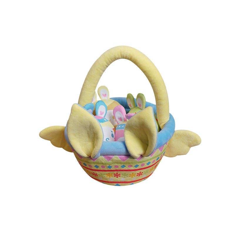 Customizable Easter Bunny Basket – Personalized Sublimation-Ready Gift Bag