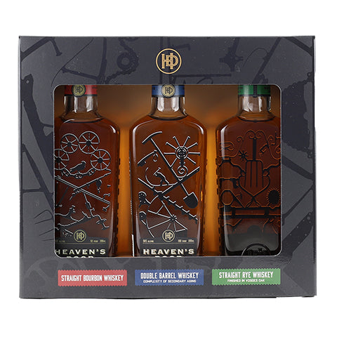 Heaven's Door Trilogy Whiskey Collection 3-Pack Gift Set