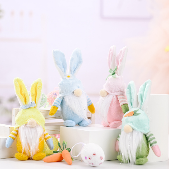 Adorable Easter Bunny Plush Toy – Soft Stuffed Animal for Kids & Spring Decor