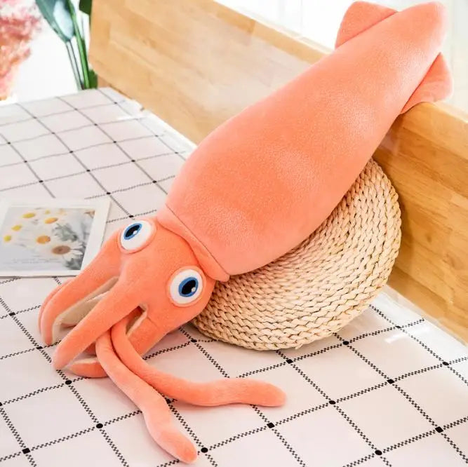 Giant Squid Plush: Cute & Funny! by Plushy Planet