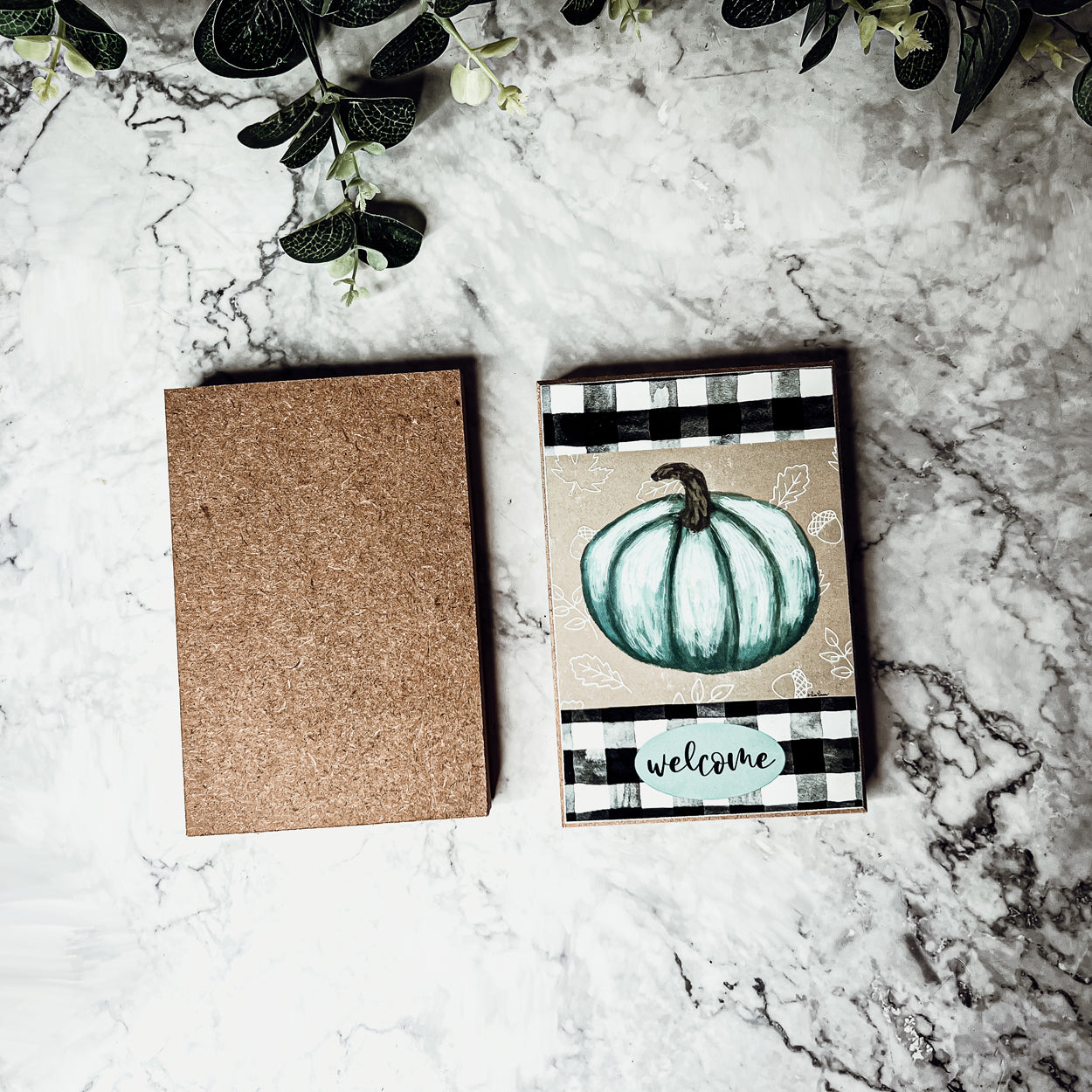Teal Pumpkin Welcome Sign