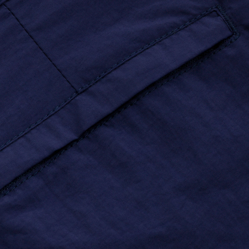 Navy and Burnt Orange Stripe Casual Shirt – Stylish Men’s Summer Top