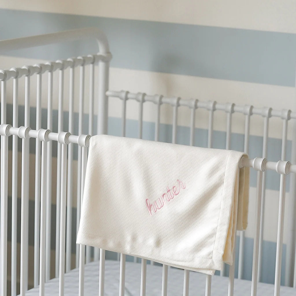 Ivory Baby Blanket
