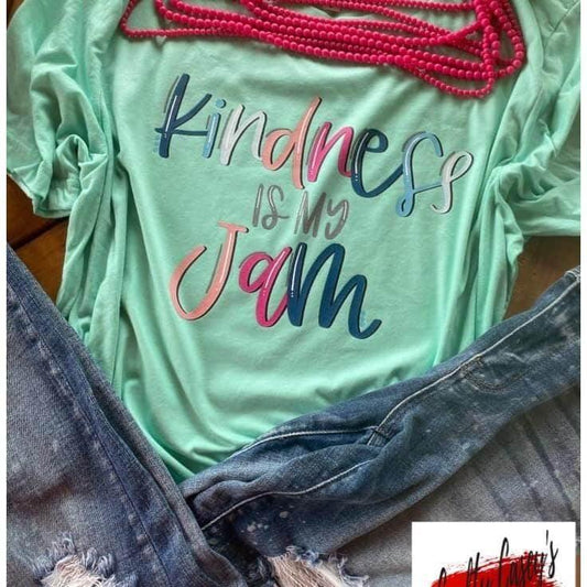 Kindness Is My Jam Retro T-shirt