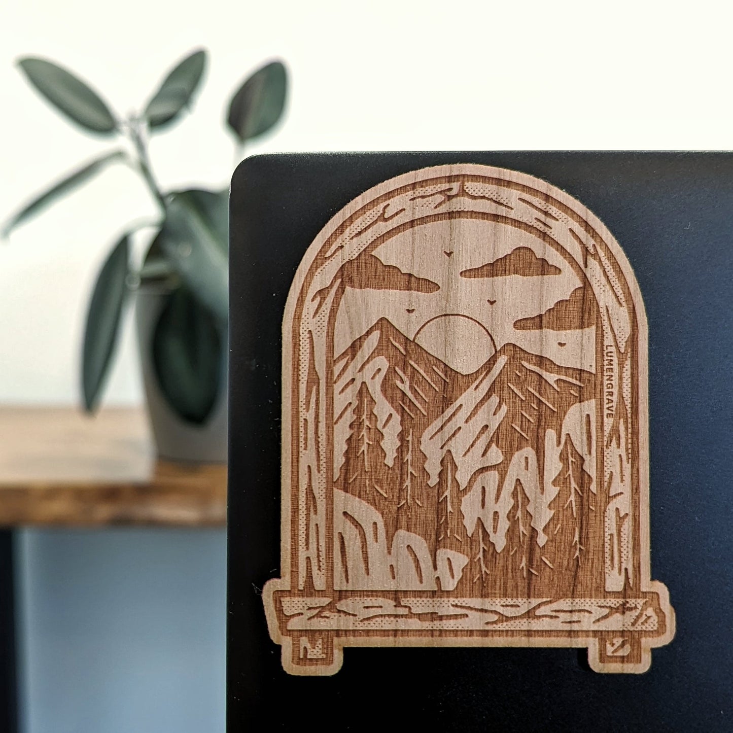 Nature Themed Wood Stickers