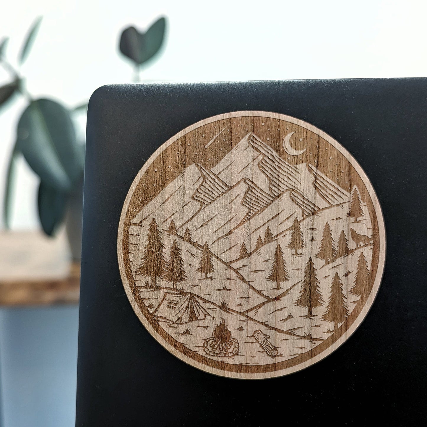 Nature Themed Wood Stickers