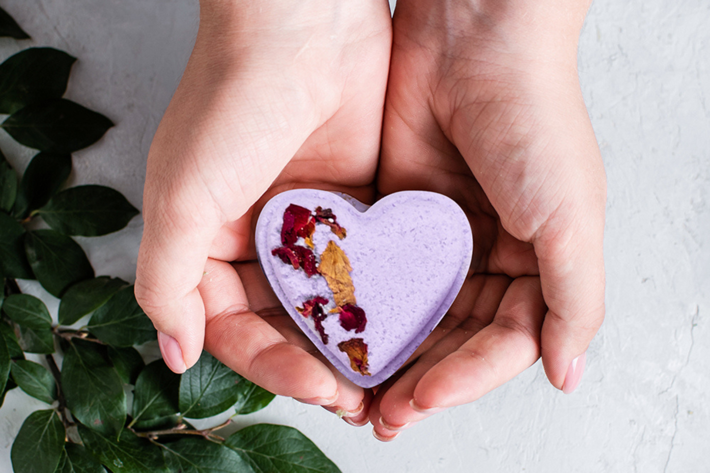 Heart Shaped Shower Steamers Gift Box