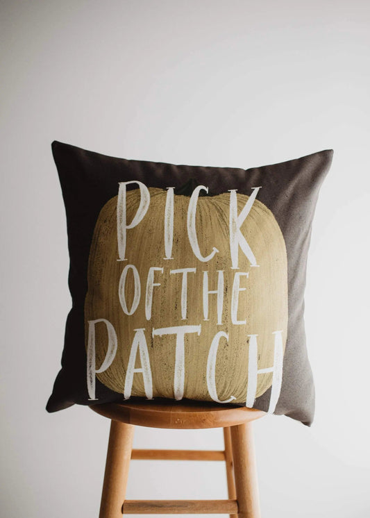 Pick of the Patch Pumpkin Throw Pillow