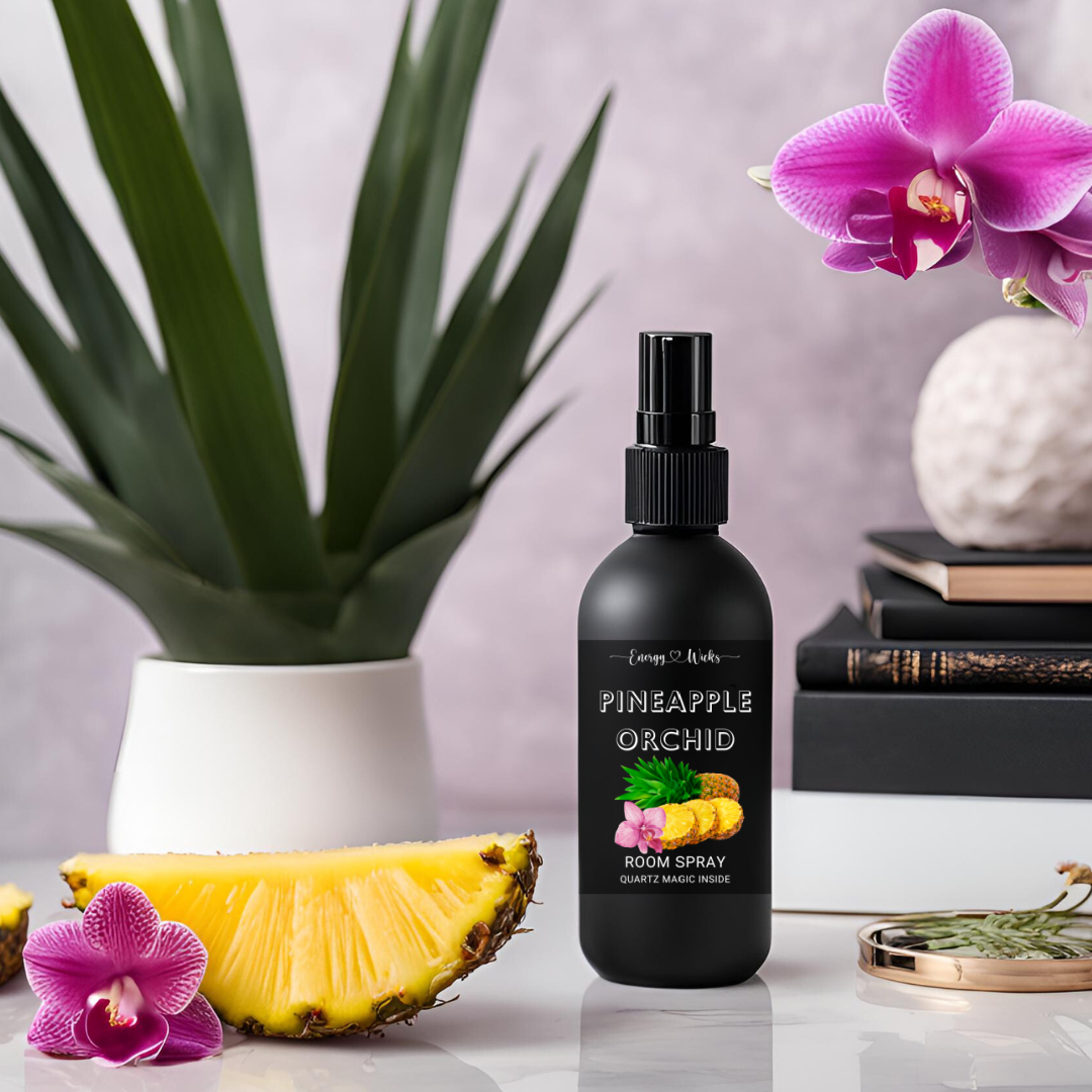 Pineapple Orchid Room Spray – Tropical Floral Home Fragrance