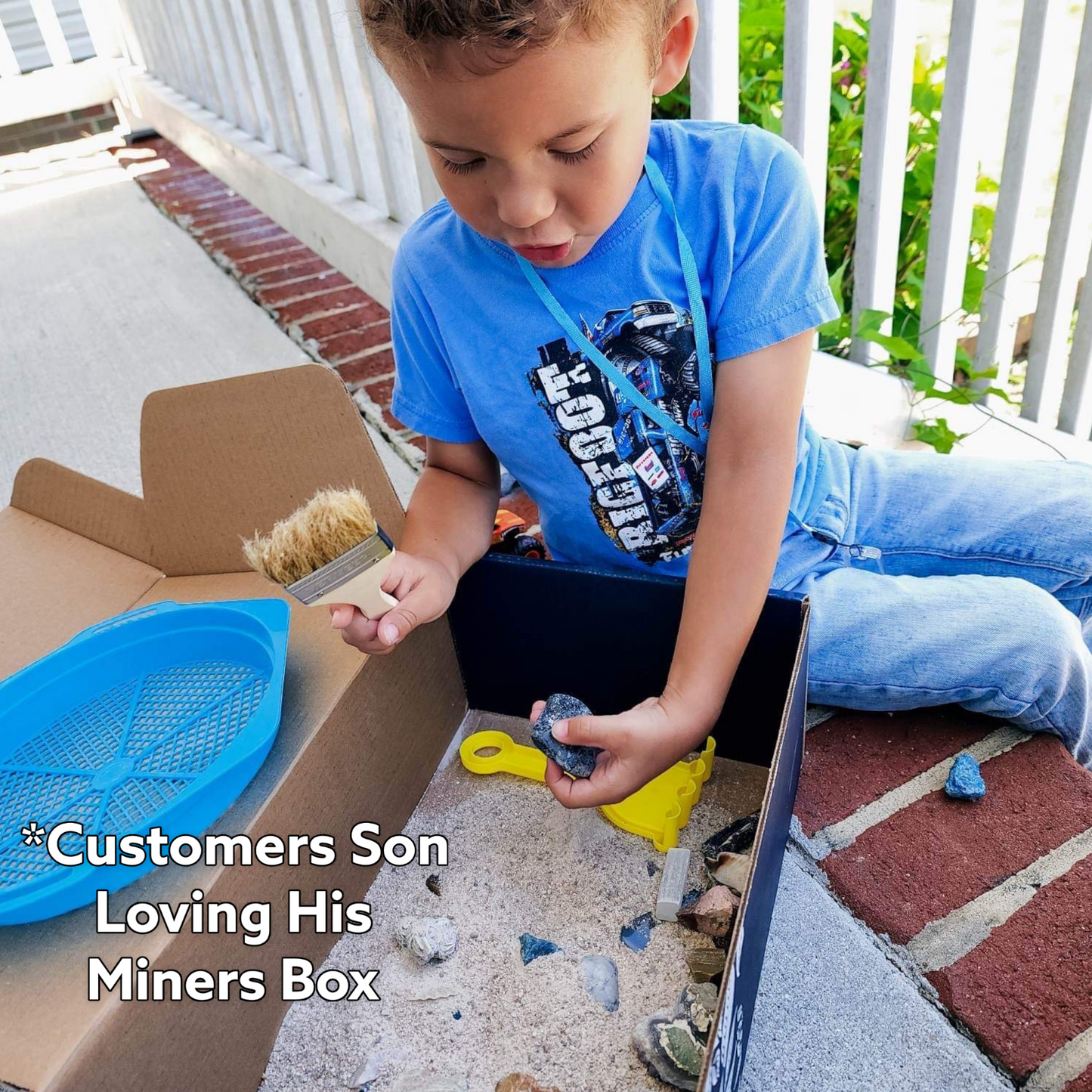 Rock and Crystal Mystery Miner's Box