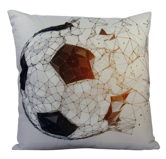 Soccer Art Throw Pillow