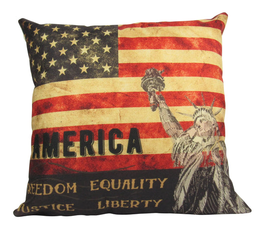 Statue of Liberty Throw Pillow