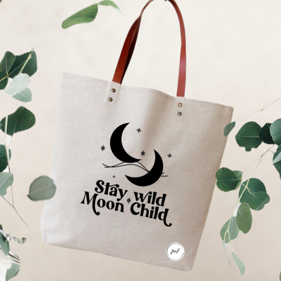 Stay Wild Moon Child Tote