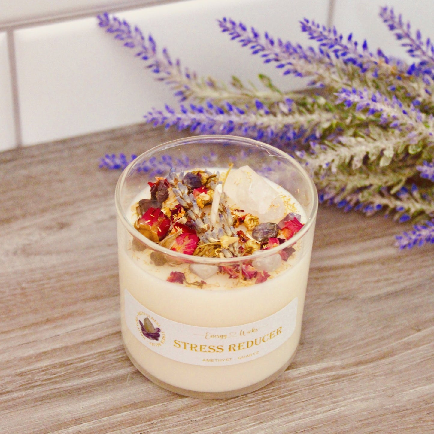 Stress Reducer Candle – Relaxation & Anxiety Relief