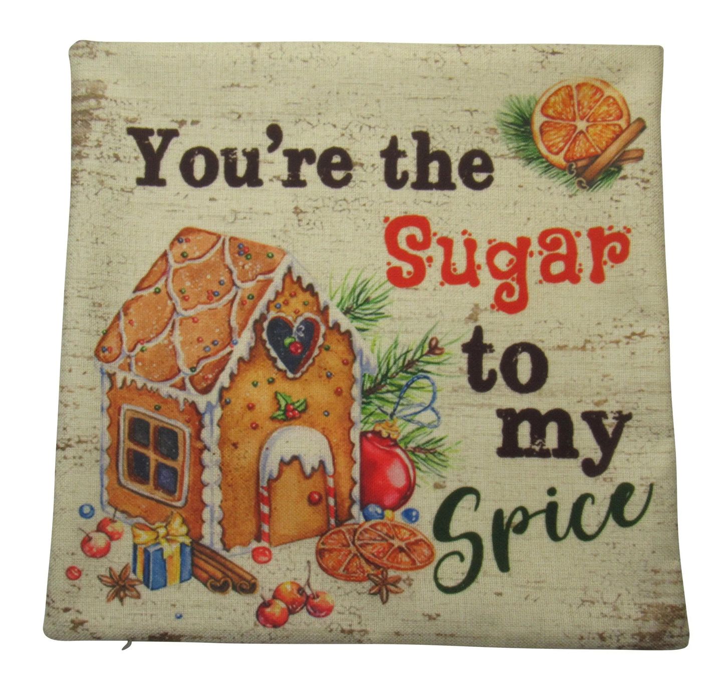 Sugar to my Spice Throw Pillow