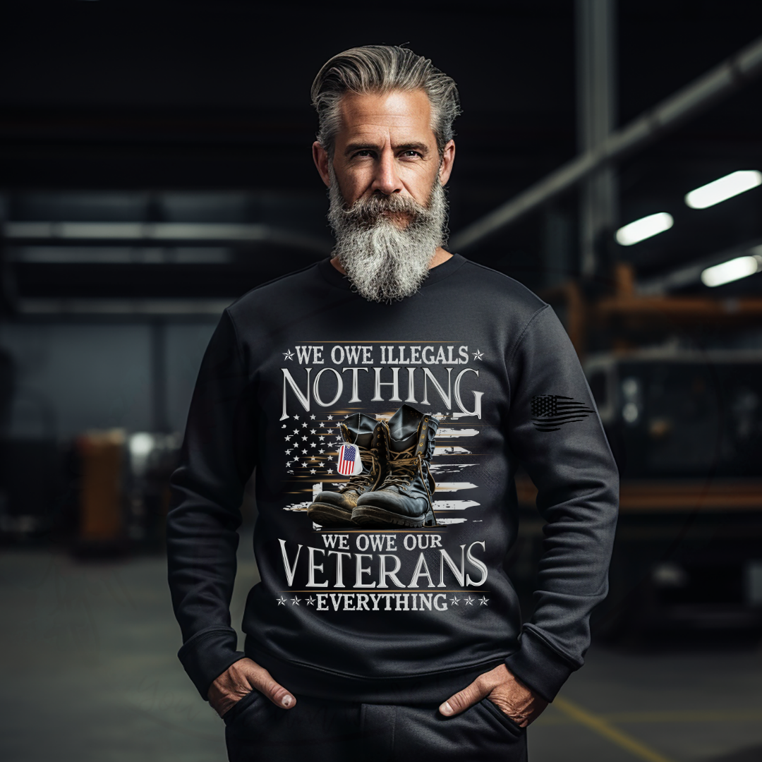 We Owe Our Veterans Everything T-shirt