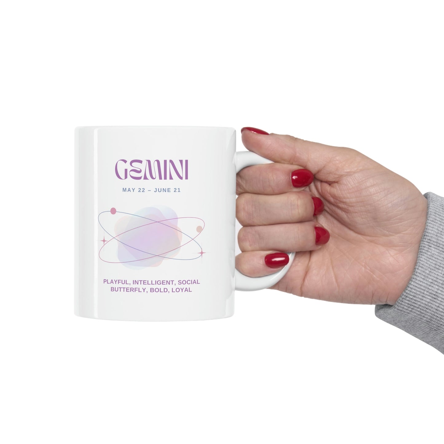 Gemini Zodiac Traits Coffee Mug – Astrology Gift for Gemini Fans