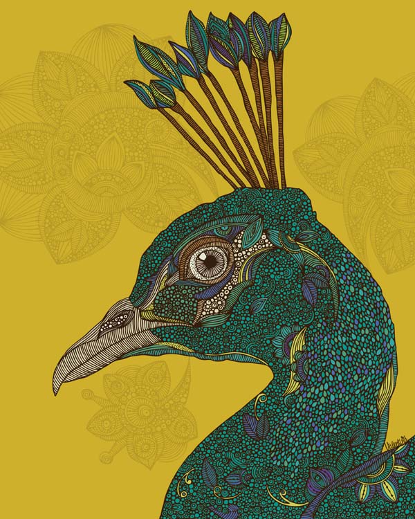 Alexis the peacock by valentinaharper