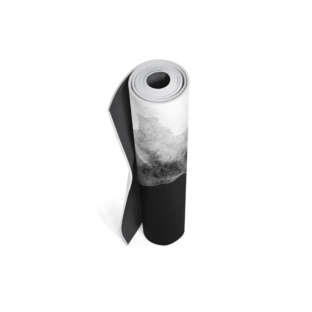 Yoga Mat | 6mm Thick | Black | Non-Slip | Eco Friendly | Yune Yoga | Black1 - Yune Yoga