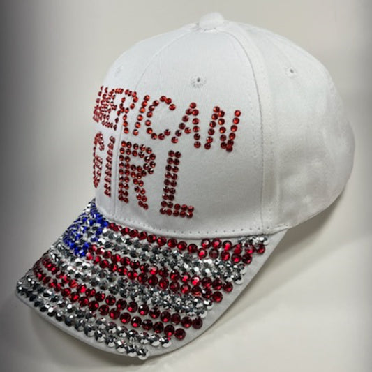 American Girl Rhinestone Hat