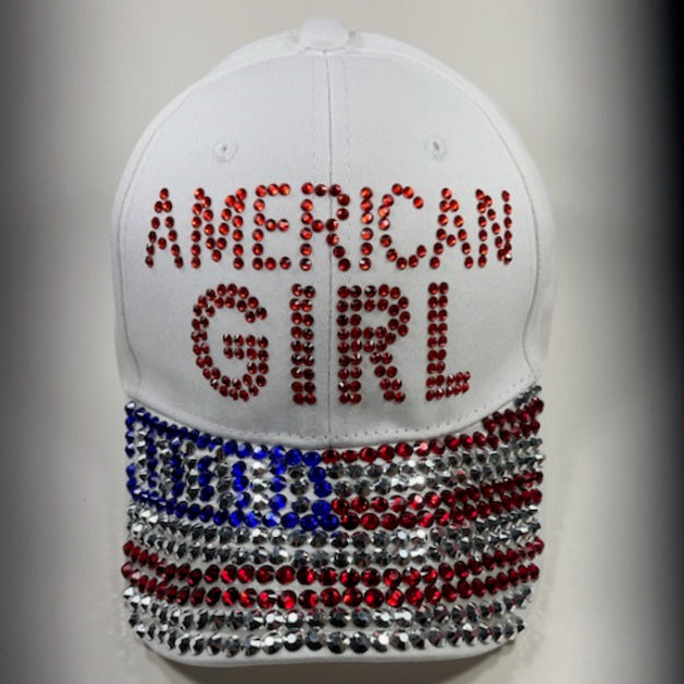 American Girl Rhinestone Hat