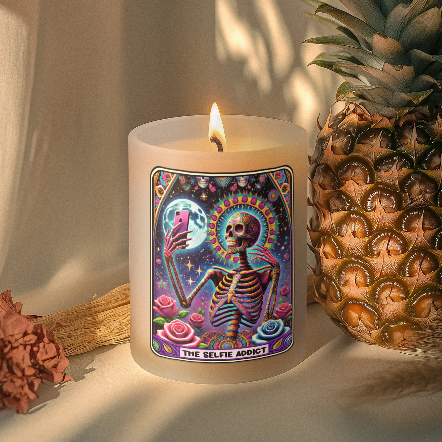 The Self Addict Tarot Candle by Energy Wicks