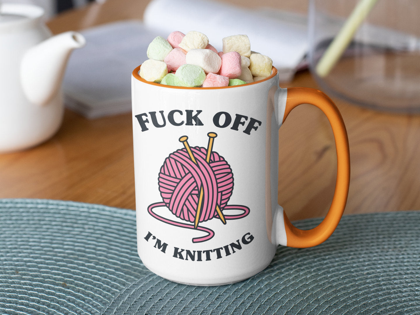Fuck Off I'm Knitting by Ink Pop