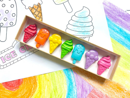 Ice Cream Crayons