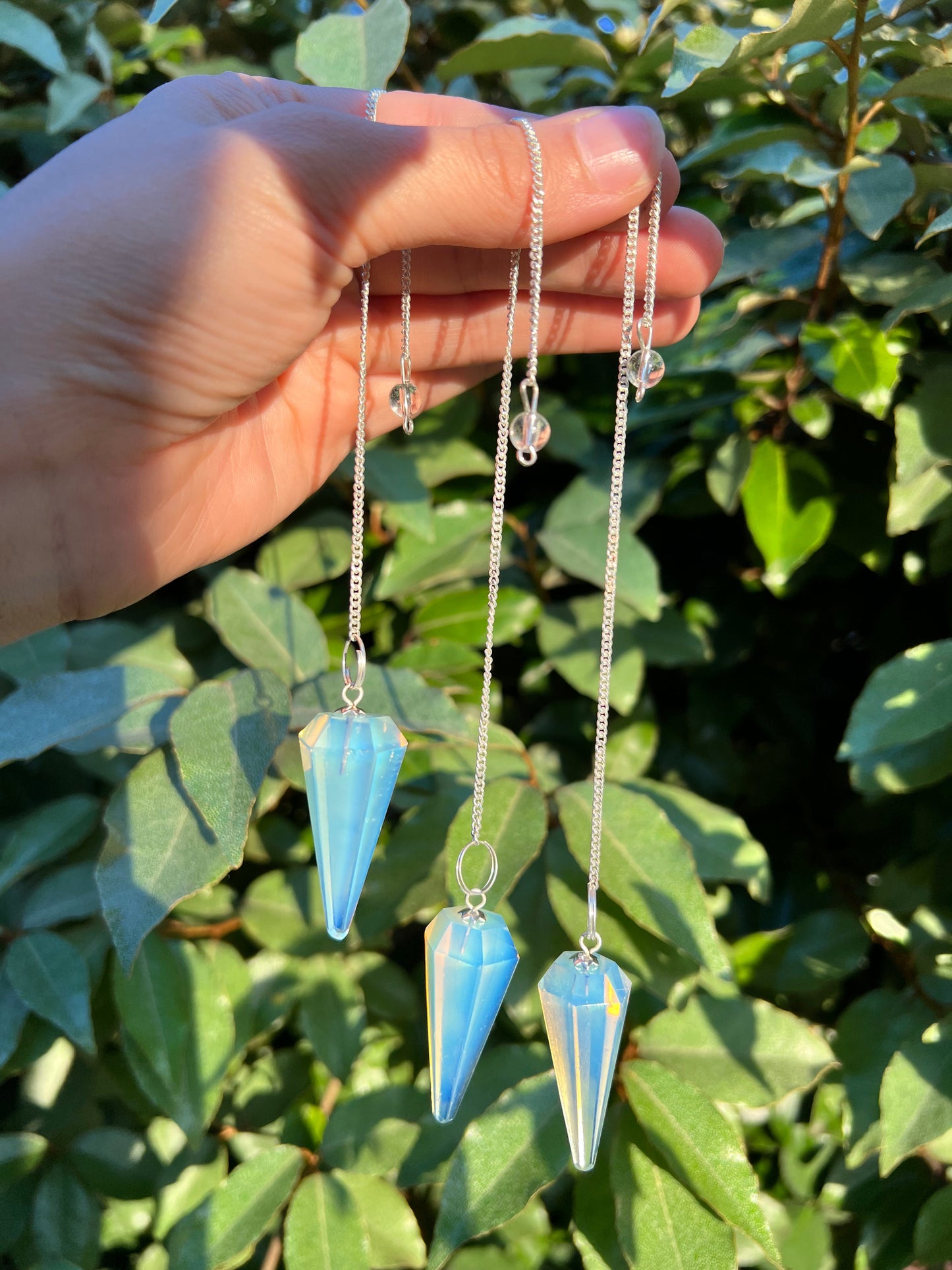 Opalite Crystal Pendulum – Spiritual Healing & Divination Tool