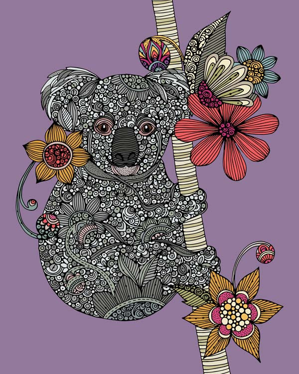 Cute Koala Greeting Card – Adorable Animal Note Card