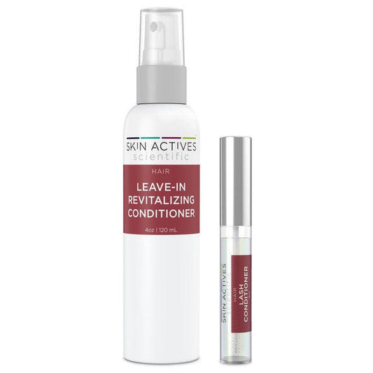 Leave-In Revitalizing Conditioner and Brow & Lash Enhancing Conditioner Set